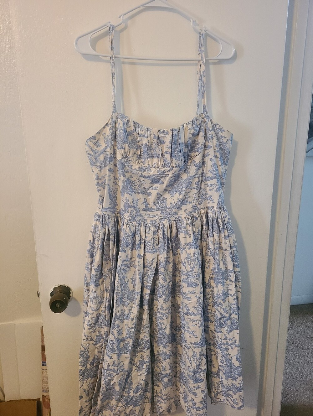 Bernie Dexter Blue Toile Sundress 2X (US14)
